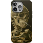 Van Gogh | Head of a Skeleton with a Burning Cigarette Phone Case