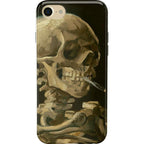 Van Gogh | Head of a Skeleton with a Burning Cigarette Phone Case