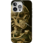 Van Gogh | Head of a Skeleton with a Burning Cigarette Phone Case