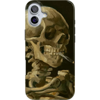 Van Gogh | Head of a Skeleton with a Burning Cigarette Phone Case