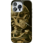 Van Gogh | Head of a Skeleton with a Burning Cigarette Phone Case