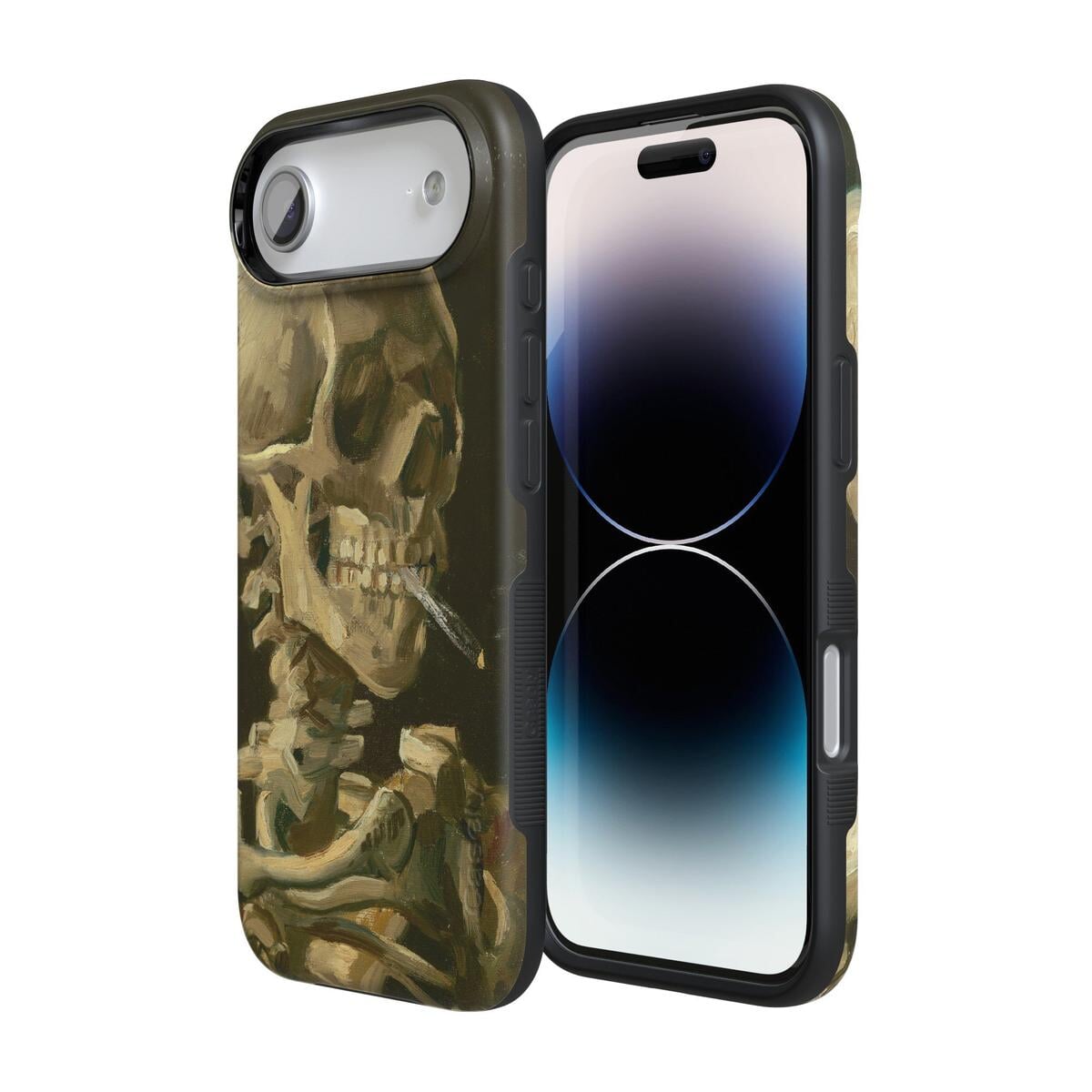 Van Gogh | Head of a Skeleton with a Burning Cigarette Phone Case