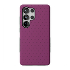 On the Dot | Plum Polka Dot Case