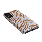 Untamed | Brown & Blue Zebra Case