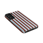 Sunday in Brooklyn | Blue Stripes Case