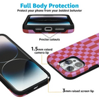 Vibe Check | Pink Checkerboard Case