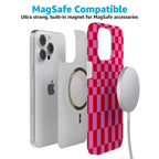 Vibe Check | Pink Checkerboard Case