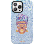Vida y Muerte | Frida Kahlo Dotted Skull Case