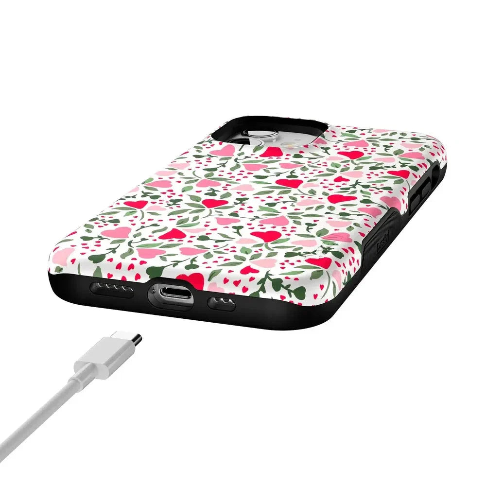 Vines of Love | Floral Heart Case
