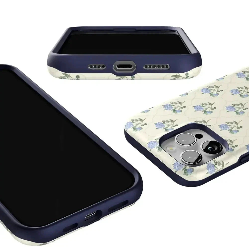 Vintage Garden | Blue Hydrangea Case