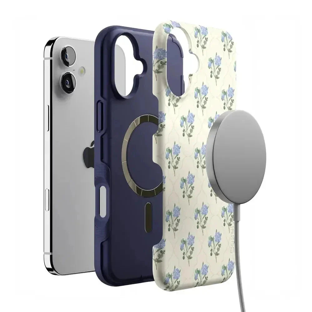 Vintage Garden | Blue Hydrangea Case
