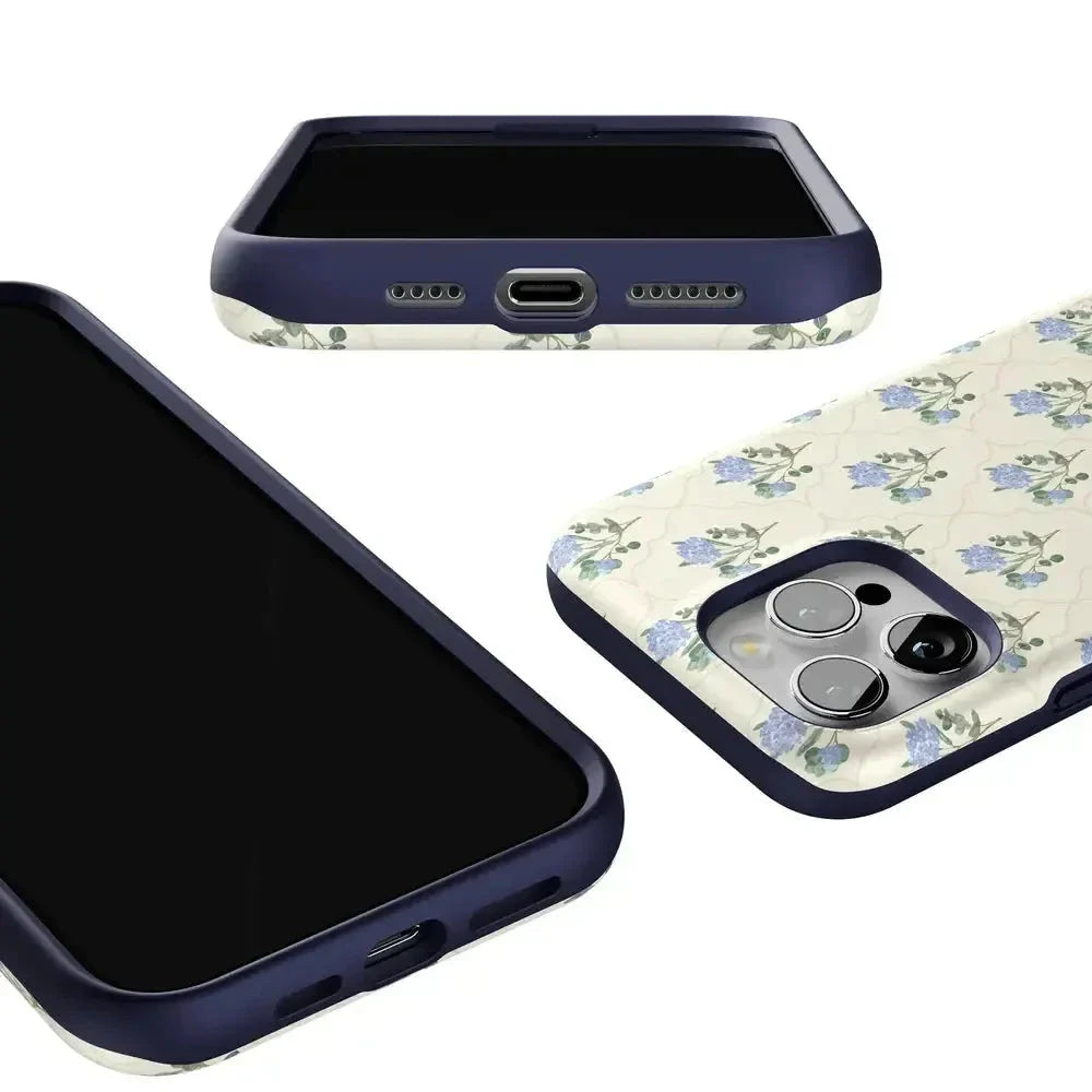 Vintage Garden | Blue Hydrangea Case