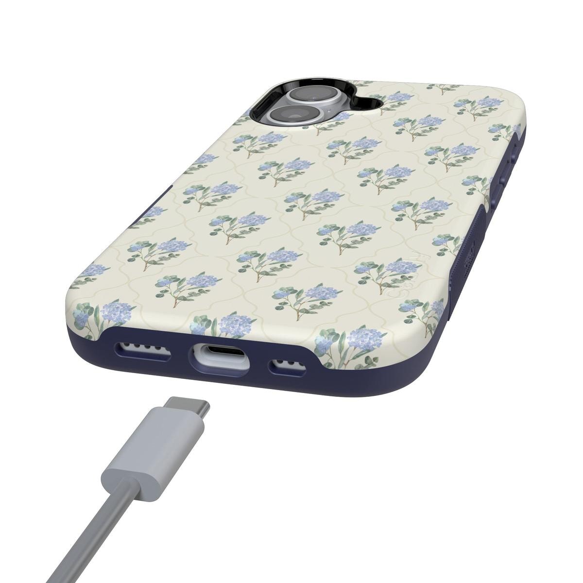 Vintage Garden | Blue Hydrangea Case