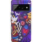Viva La Vida | Frida Kahlo Collage Floral Google Pixel Case