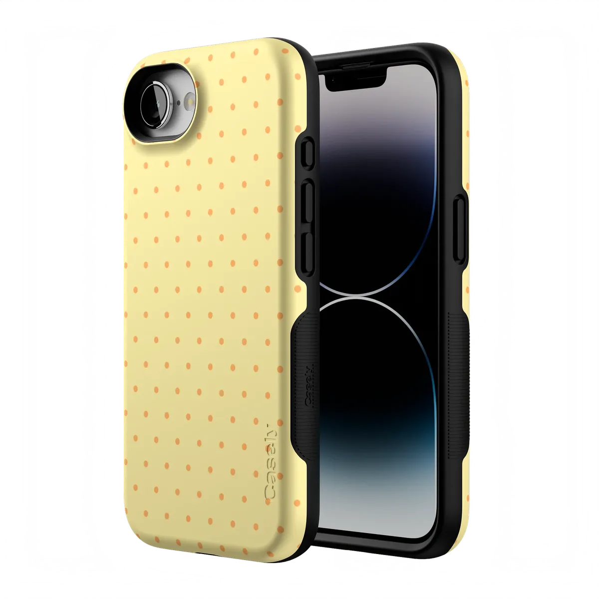 On the Dot | Yellow Polka Dot Case