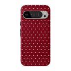 On the Dot | Maroon Polka Dot Case