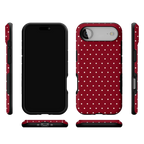 On the Dot | Maroon Polka Dot Case