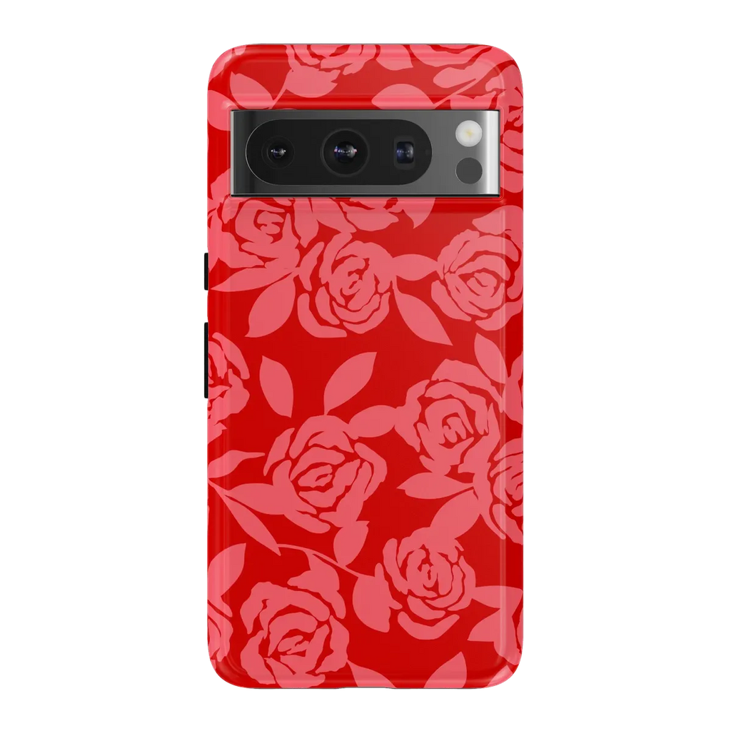 Final Rose | Red & Pink Floral Case