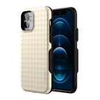 Pastel Picnic | Yellow Gingham Case