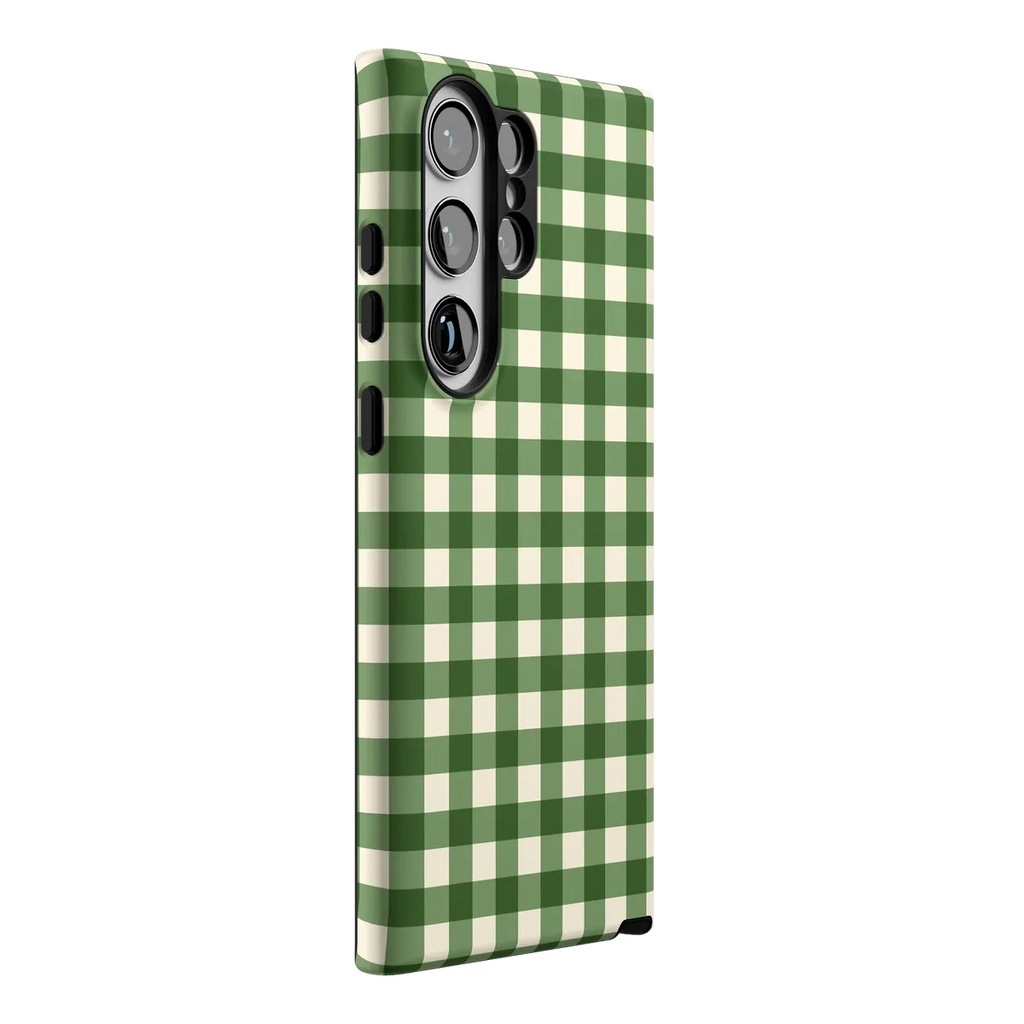 Checked Twice | Green Plaid Case