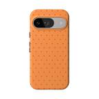 On the Dot | Orange Polka Dot Case