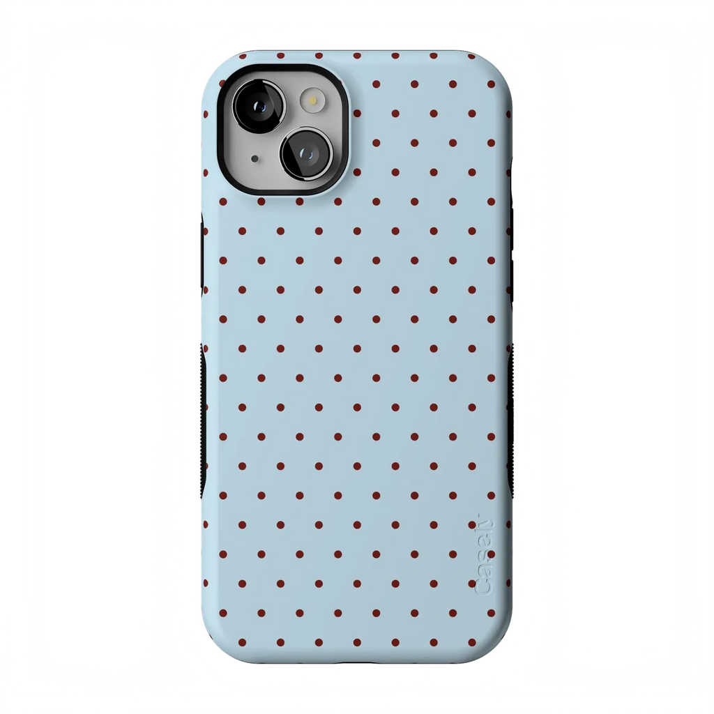 On the Dot | Blue Polka Dot Case