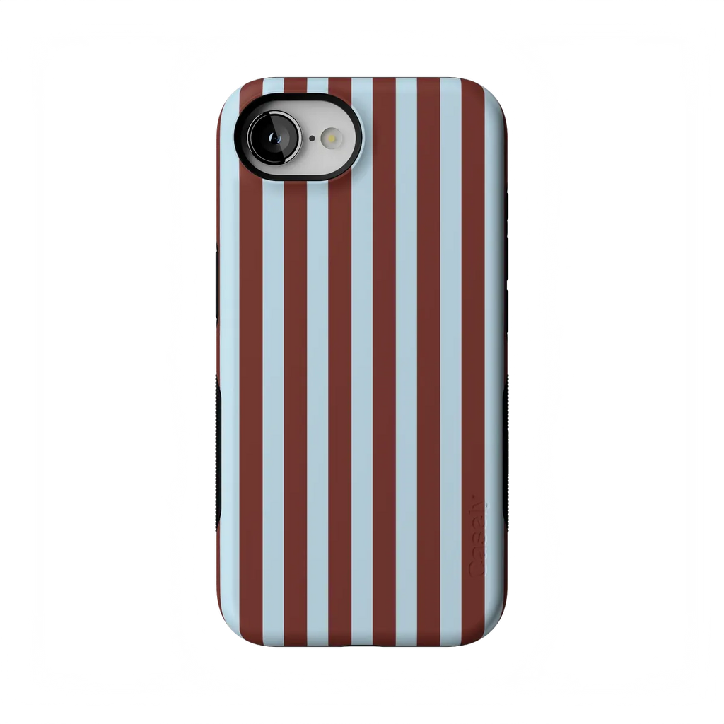 Sunday in Brooklyn | Blue Stripes Case
