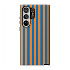 Go New York | Blue & Orange Stripes Case