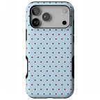 On the Dot | Blue Polka Dot Case