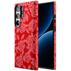 Final Rose | Red & Pink Floral Case