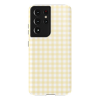 Pastel Picnic | Yellow Gingham Case