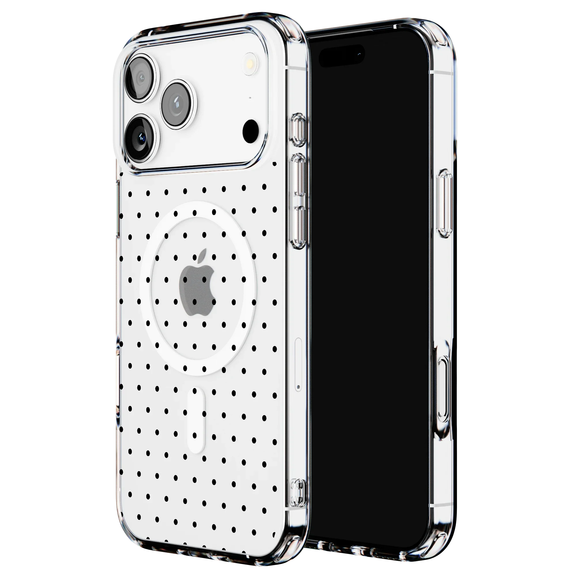 On the Dot | Black Polka Dot Case