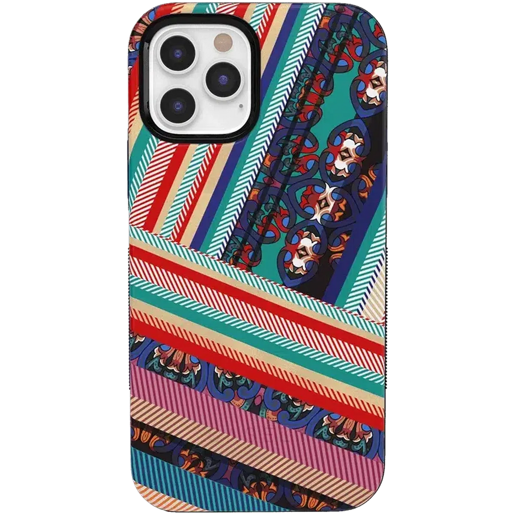 Wearing Layers | Layered Patchwork iPhone Case