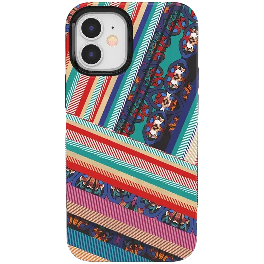 Wearing Layers | Layered Patchwork iPhone Case