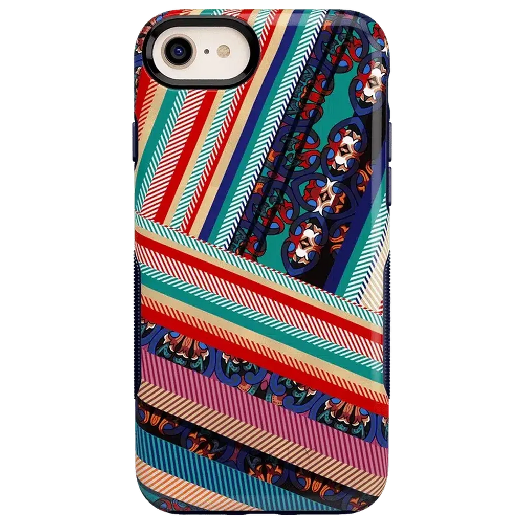 Wearing Layers | Layered Patchwork iPhone Case
