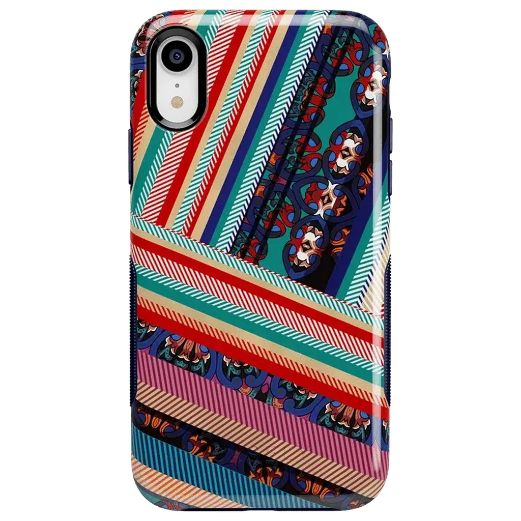 Wearing Layers | Layered Patchwork iPhone Case