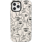 We're All Human | Minimal Face Art Case