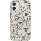 We're All Human | Minimal Face Art Case