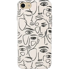 We're All Human | Minimal Face Art Case