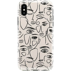 We're All Human | Minimal Face Art Case