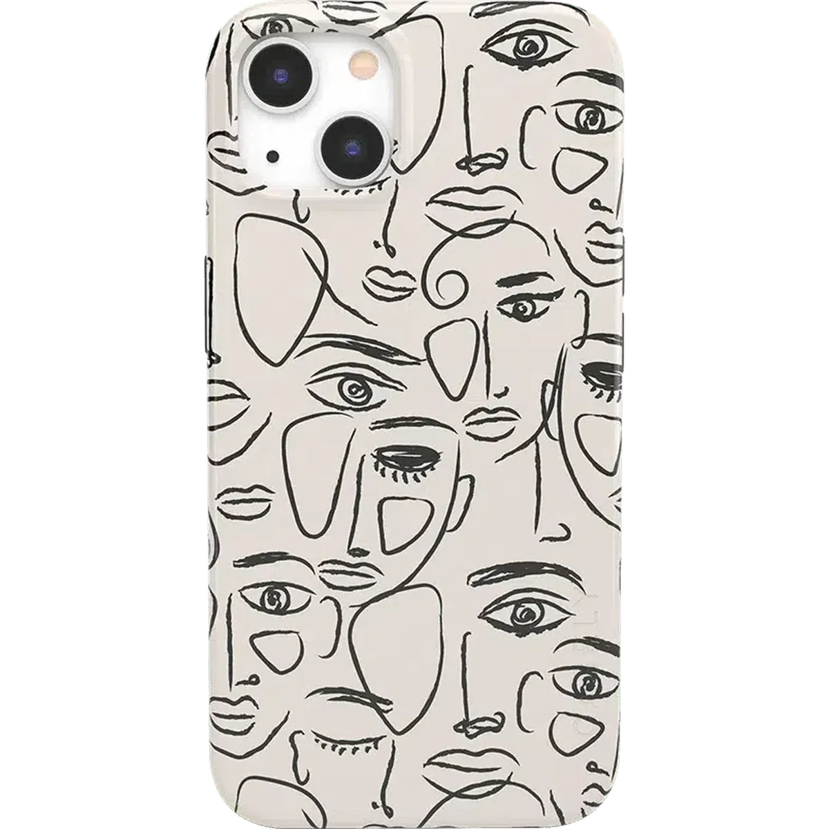 We're All Human | Minimal Face Art Case