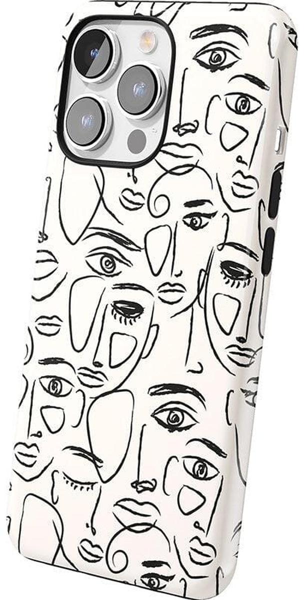 We're All Human | Minimal Face Art Case