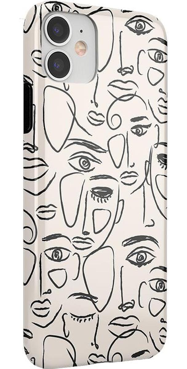 We're All Human | Minimal Face Art Case