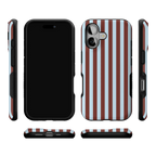 Sunday in Brooklyn | Blue Stripes Case