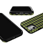 Wicked Hex | Green Checkered Case