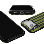 Wicked Hex | Green Checkered Case