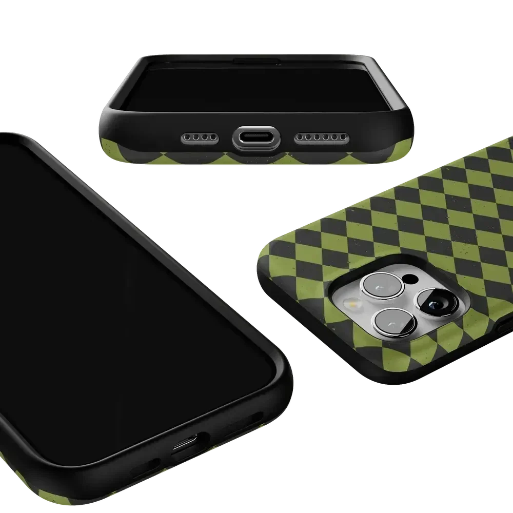 Wicked Hex | Green Checkered Case