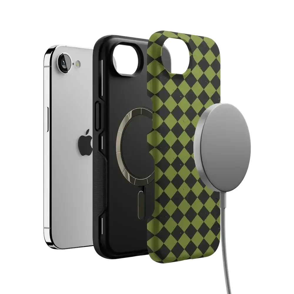 Wicked Hex | Green Checkered Case