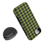 Wicked Hex | Green Checkered Case
