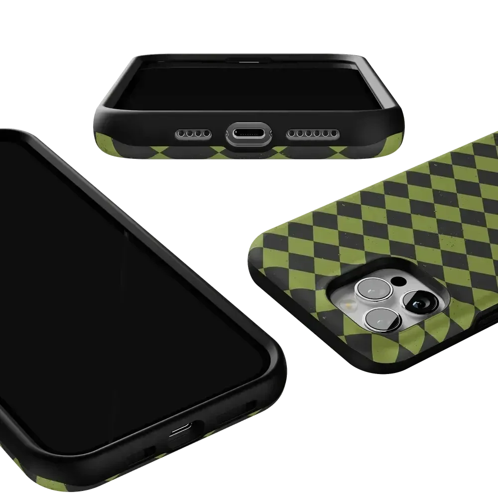 Wicked Hex | Green Checkered Case